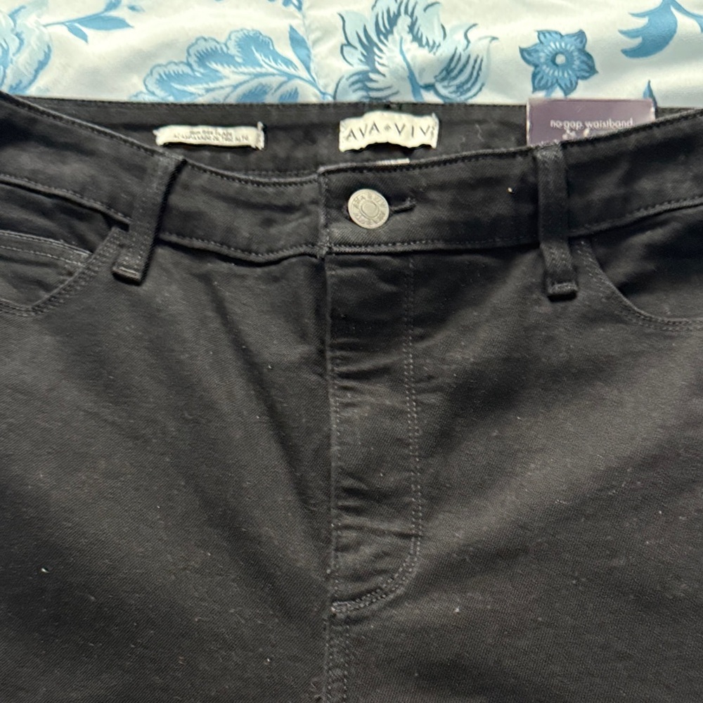 Jeans Sale! Ava & Viv Classic Black Denim Jeans